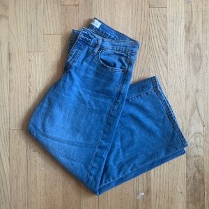 GAP wide legged high rise jeans